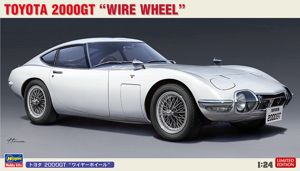Hasegawa 1/24 Toyota 2000GT Wire Wheels 1967 20617 – Burbank's