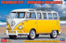 Load image into Gallery viewer, Hasegawa 1/24 Volkswagen Type 2 Micro Bus 23-Window w/ Roof Carrier 1963 20689