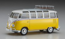 Load image into Gallery viewer, Hasegawa 1/24 Volkswagen Type 2 Micro Bus 23-Window w/ Roof Carrier 1963 20689