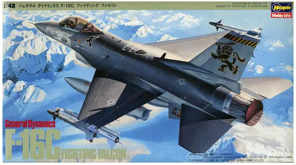 Hasegawa 1/48 F-16C Fighting Falcon V003C OPEN BOX – Burbank's