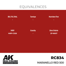 Load image into Gallery viewer, AK Interactive RC834 Real Colors Maranello Red 300 17ml