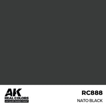 Load image into Gallery viewer, AK Interactive RC888 Real Colors NATO Black 17ml