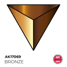 Load image into Gallery viewer, AK Interactive AK17069 Quick Gen Acrylic Bronze 18 ml