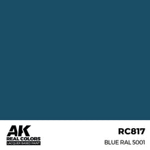 Load image into Gallery viewer, AK Interactive RC817 Real Colors Blue RAL 5001 17ml