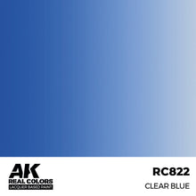 Load image into Gallery viewer, AK Interactive RC822 Real Colors Clear Blue 17ml