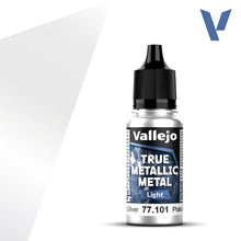 Load image into Gallery viewer, Vallejo True Metallic  77.101 Sterling Silver Highlight 18ml
