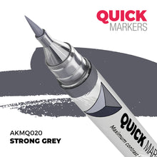 Load image into Gallery viewer, AK Interactive MQ020 Quick Marker Strong Grey