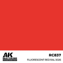 Load image into Gallery viewer, AK Interactive RC837 Real Colors Fluorescent Red RAL 3026 17ml