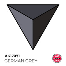Load image into Gallery viewer, AK Interactive AK17071 Quick Gen Acrylic German Grey 18 ml