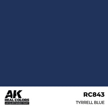Load image into Gallery viewer, AK Interactive RC843 Real Colors Tyrrell Blue 17ml