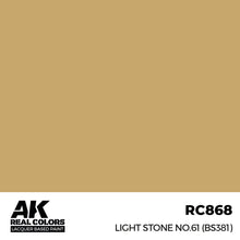 Load image into Gallery viewer, AK Interactive RC868 Real Colors Light Stone No.61 (BS381) 17ml