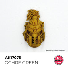 Load image into Gallery viewer, AK Interactive AK17075 Quick Gen Acrylic Ochre Green 18 ml