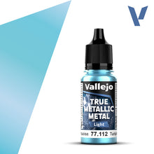 Load image into Gallery viewer, Vallejo True Metallic 77.112 Hydra Turquoise Highlight 18ml