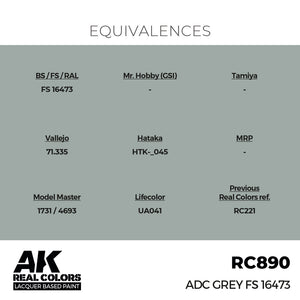 AK Interactive RC890 ADC Grey FS 16473 17ml