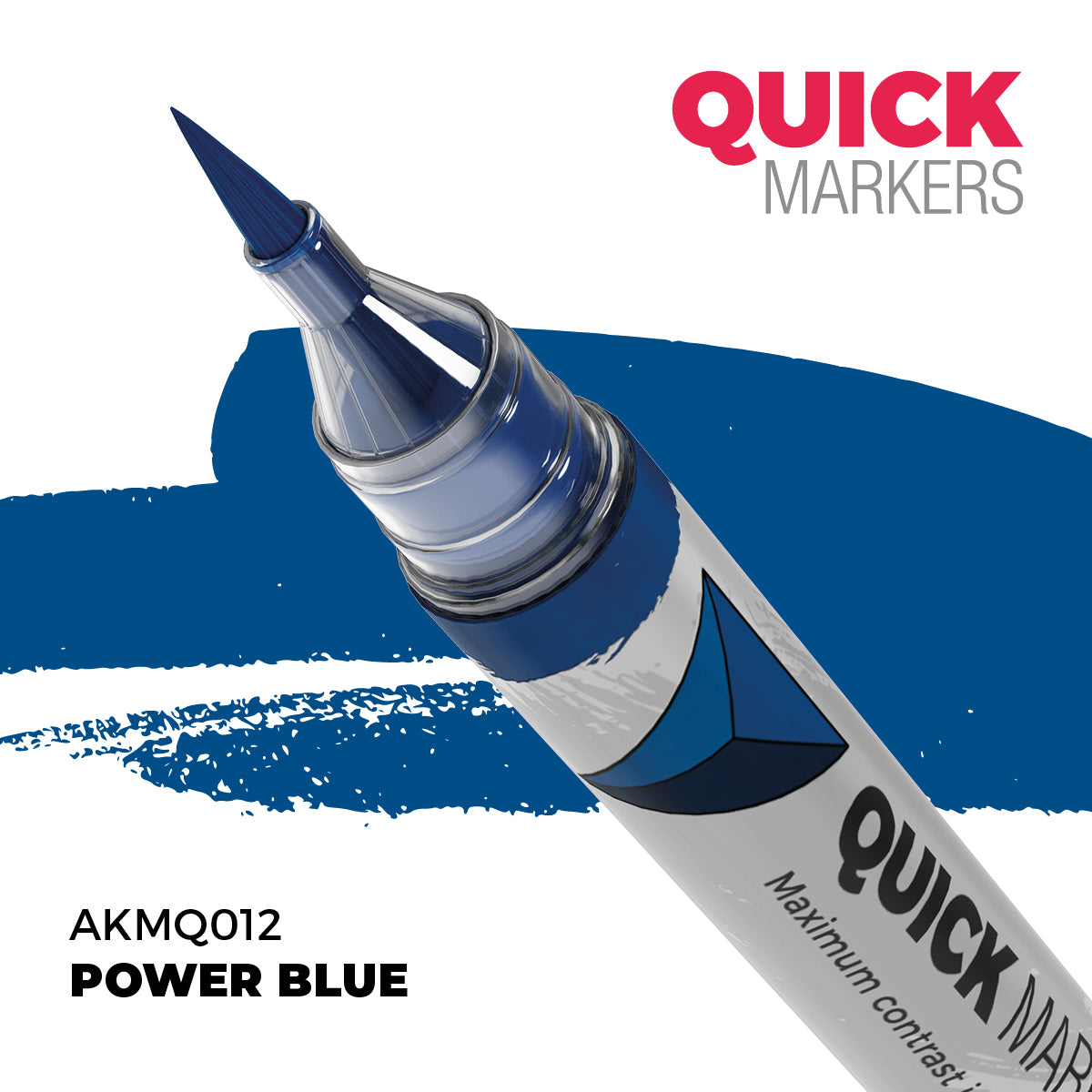 AK Interactive MQ012 Quick Marker Power Blue – Burbank's House of