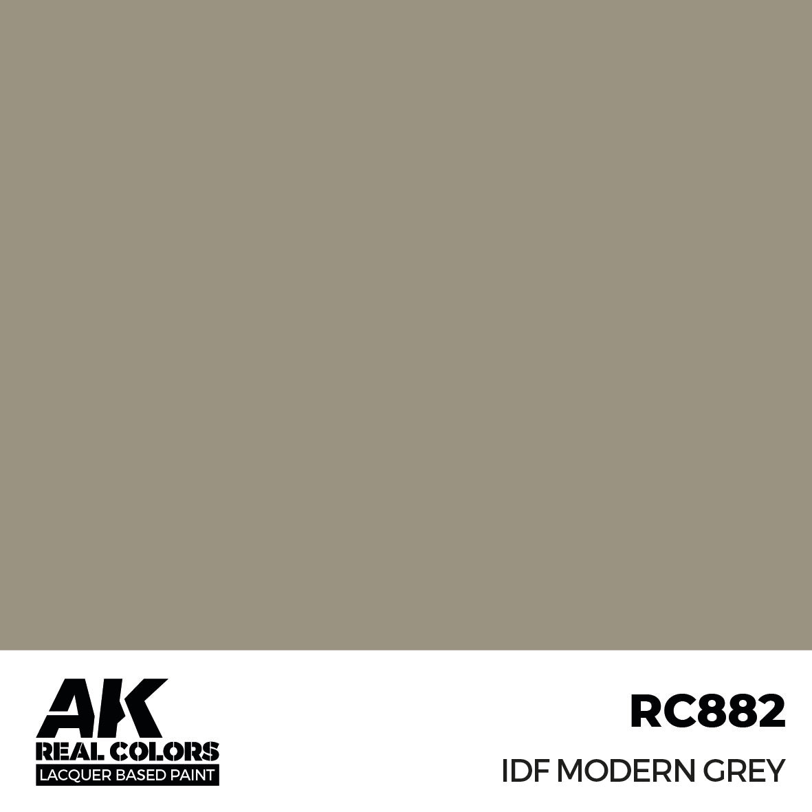 AK Interactive RC882 Real Colors IDF Modern Grey 17m