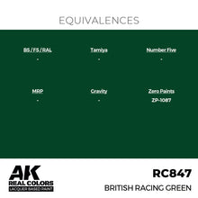 Load image into Gallery viewer, AK Interactive RC847 Real Colors British Racing Green 17ml