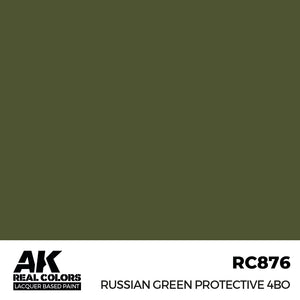 AK Interactive RC876 Real ColorsRussian Green Protective 4BO 17m