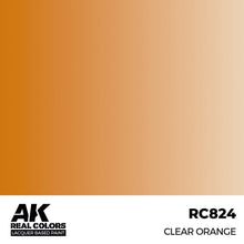 Load image into Gallery viewer, AK Interactive RC824 Real Colors Clear Orange 17ml