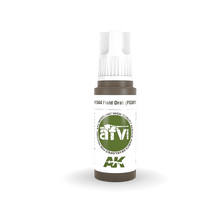 Load image into Gallery viewer, AK Interactive AK11344 Acrylic 3G AFV Field Drab (FS30118) 17ml