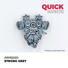 Load image into Gallery viewer, AK Interactive MQ020 Quick Marker Strong Grey