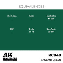 Load image into Gallery viewer, AK Interactive RC848 Real Colors Vaillant Green 17ml