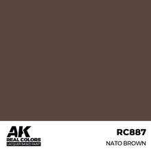 Load image into Gallery viewer, AK Interactive RC887 Real Colors NATO Brown 17ml