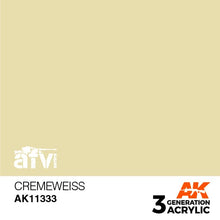 Load image into Gallery viewer, AK Interactive AK11333 Acrylic 3G AFV Cremeweiss 17ml