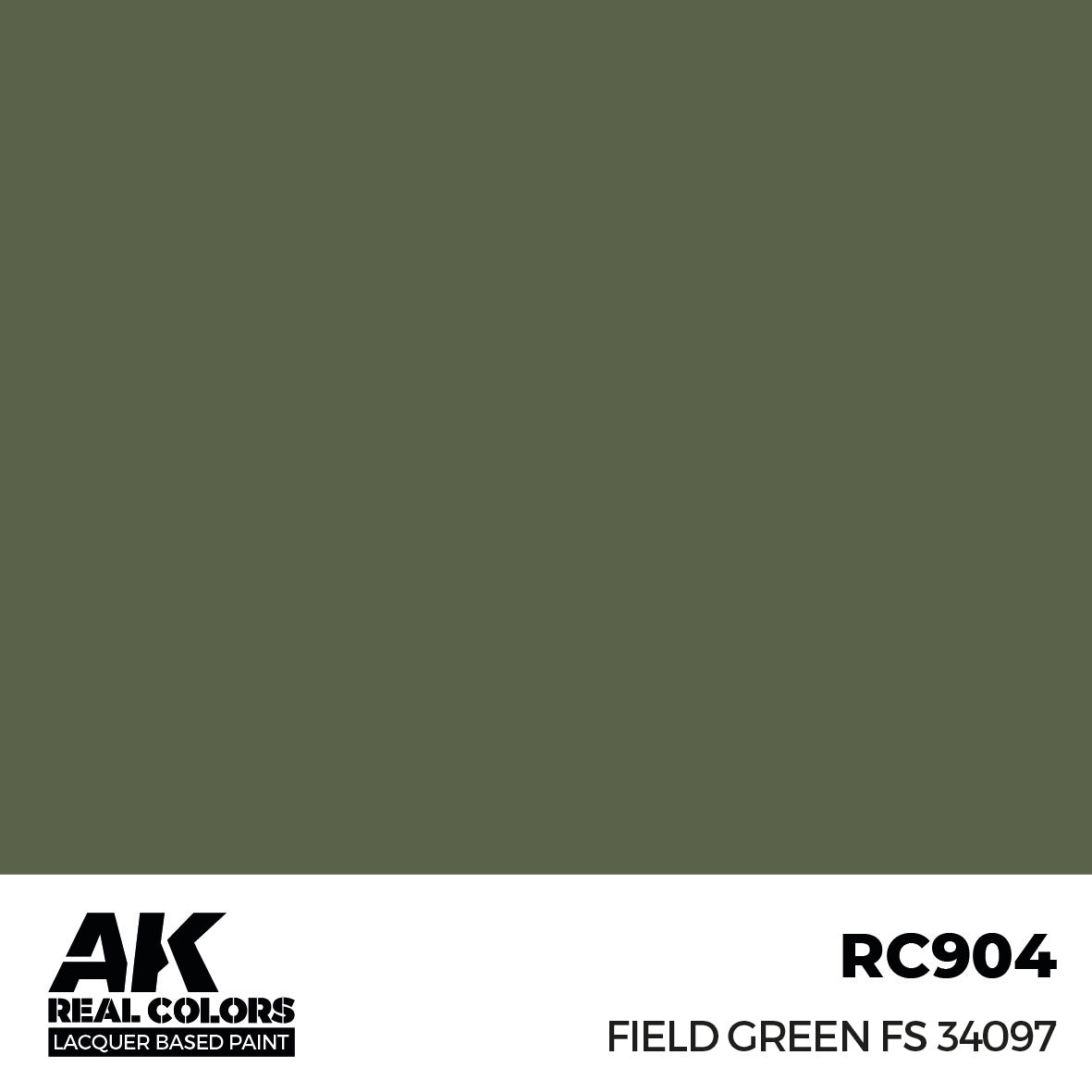 AK Interactive RC904 Real Colors Field Green FS 34097 17ml