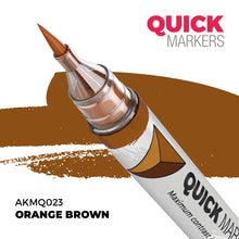Load image into Gallery viewer, AK Interactive MQ023 Quick Marker Orange Brown