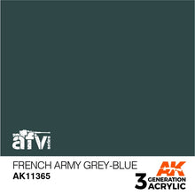 Load image into Gallery viewer, AK Interactive AK11365 Acrylic 3G AFV French Army Grey-Blue 17ml