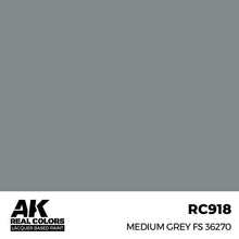 Load image into Gallery viewer, AK Interactive RC918 Real Colors Medium Grey FS 36270 17ml