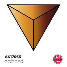 Load image into Gallery viewer, AK Interactive AK17066 Quick Gen Acrylic Copper 18 ml