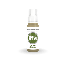 Load image into Gallery viewer, AK Interactive AK11383 Acrylic 3G AFV British Light Mud 17ml