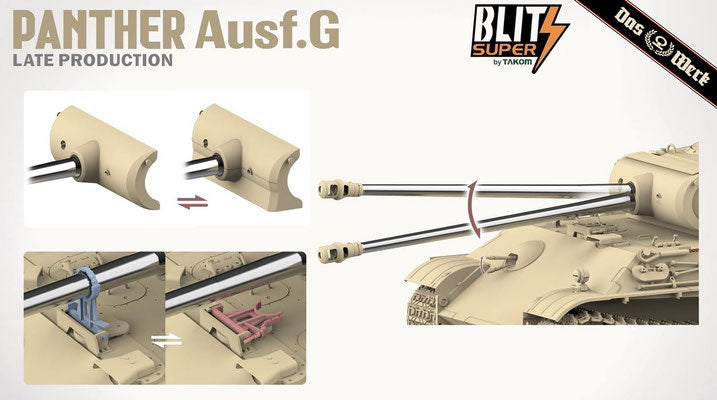 DAS WERK - Model Tank Panther Ausf. G (late Production) |das Werk|35041| 1: 35 Model Char Promo DAS WERK - Model Tank Panther Ausf. G (late Production) |das Werk|35041| 1: 35 Model Char Promo