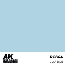 Load image into Gallery viewer, AK Interactive RC844 Real Colors GULF Blue 17ml
