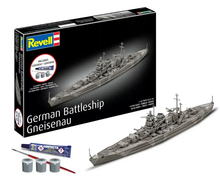 Load image into Gallery viewer, Revell Starter Set 1/1200 German Battleship Gneisenau 75181