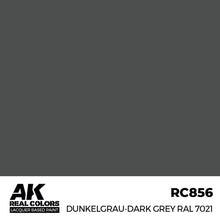 Load image into Gallery viewer, AK Interactive RC856 Real Colors Dunkelgrau-Dark Grey RAL 7021 17ml