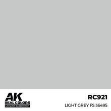Load image into Gallery viewer, AK Interactive RC921 Real Colors Light Grey FS 36495 17ml
