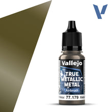 Load image into Gallery viewer, Vallejo True Metallic 77.179 Aged Metal Airbrush 18ml