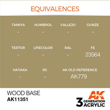 Load image into Gallery viewer, AK Interactive AK11351 Acrylic 3G AFV Wood Base 17ml