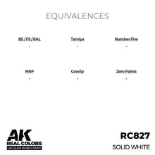 Load image into Gallery viewer, AK Interactive RC827 Real Colors Solid White 17ml