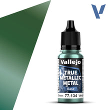 Load image into Gallery viewer, Vallejo True Metallic 77.134 Dusken Green Base 18ml