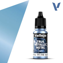 Load image into Gallery viewer, Vallejo True Metallic 77.110 Ultramarine Highlight Blue 18ml