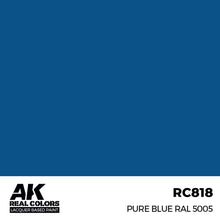 Load image into Gallery viewer, AK Interactive RC818 Real Colors Pure Blue RAL 5005 17ml