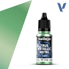 Load image into Gallery viewer, Vallejo True Metallic 77.114 Dusken Green Highlight 18ml