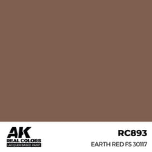 Load image into Gallery viewer, AK Interactive RC893 Real Colors Earth Red FS 30117 17ml