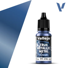 Load image into Gallery viewer, Vallejo True Metallic 77.170 Ultramarine Blue Airbrush 18ml