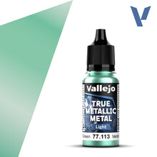 Load image into Gallery viewer, Vallejo True Metallic  77.113 Beetle Green Highlight 18ml