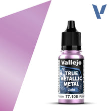 Load image into Gallery viewer, Vallejo True Metallic 77.108 Amethyst Highlight Purple 18ml